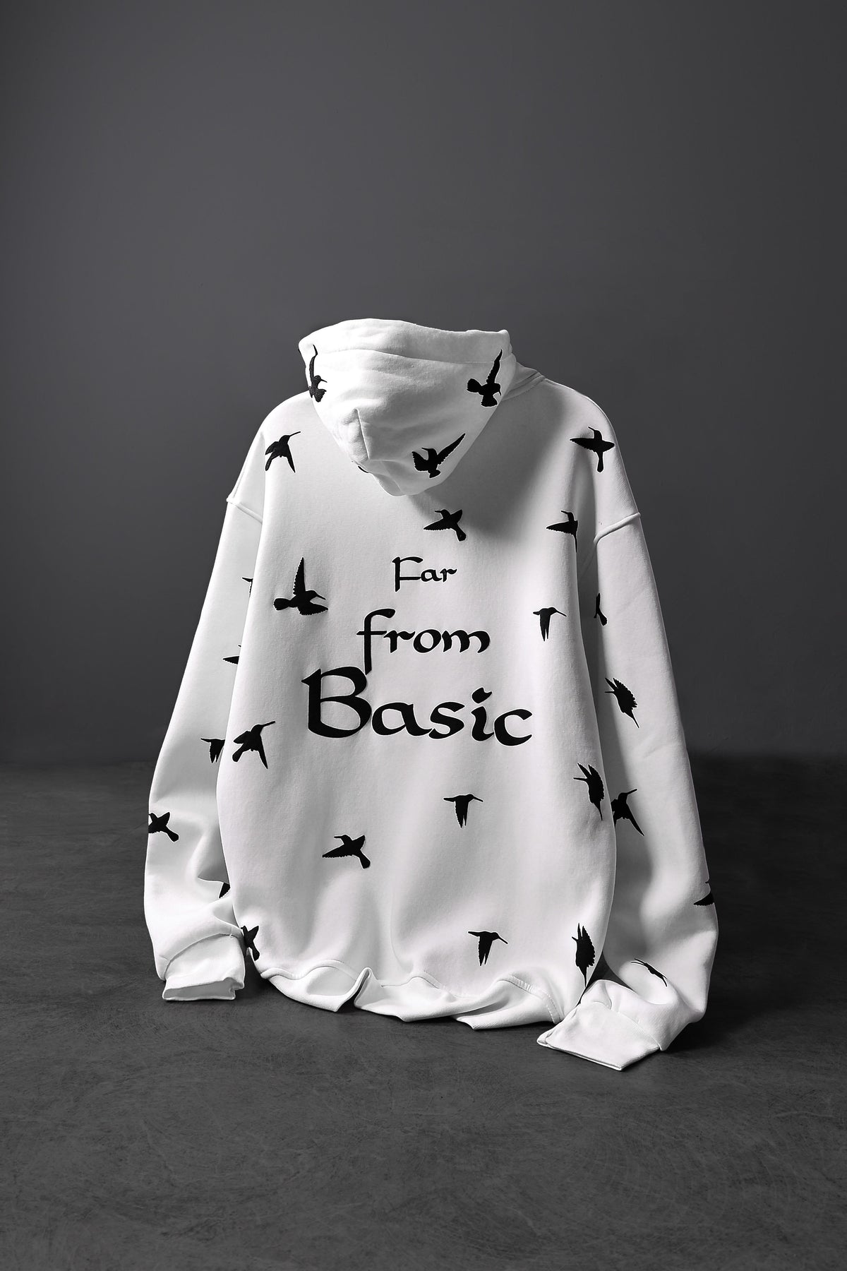 Far From Basic Oversized Hooded Sweatshirt