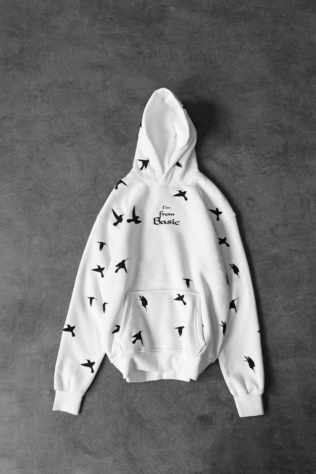 Far From Basic Oversized Hooded Sweatshirt