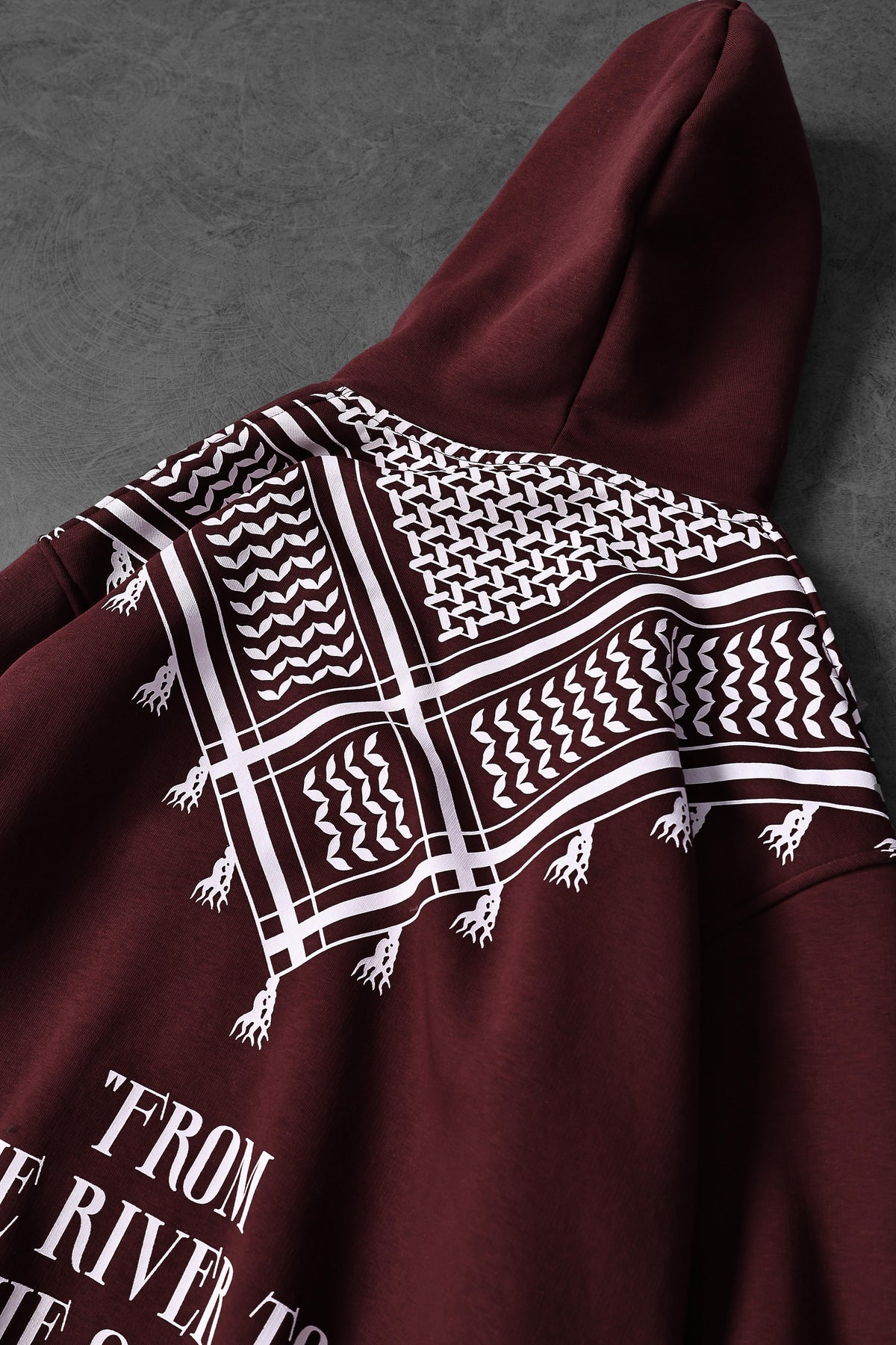 From The River To The Sea Oversized Hooded Sweatshirt