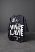 Vivre La Vie Oversized Tee