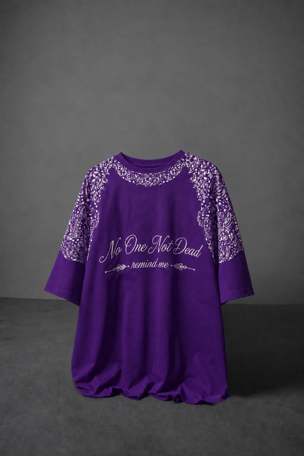 No One Not Dead Oversized Tee