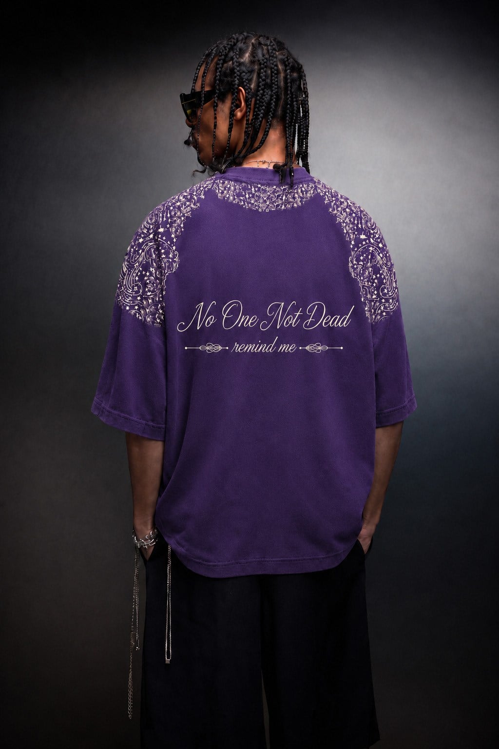 No One Not Dead Oversized Tee