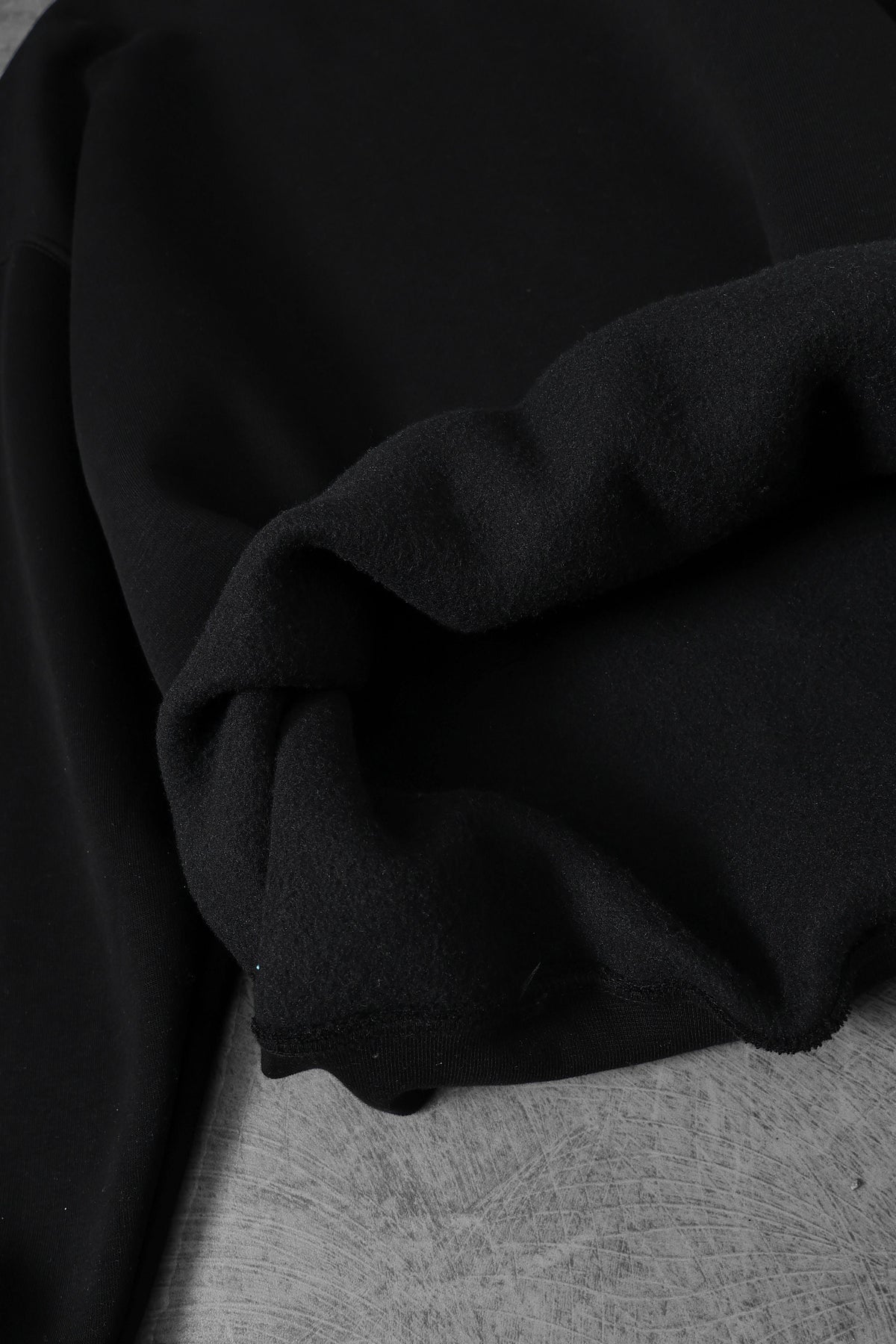 Plain Classic Oversized Hooded Sweatshirt