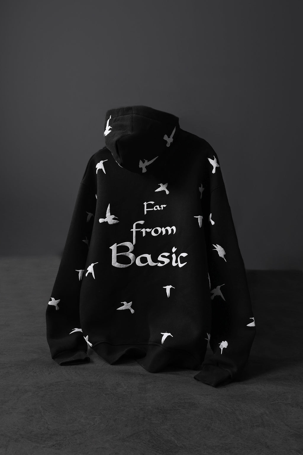 Far From Basic Oversized Hooded Sweatshirt