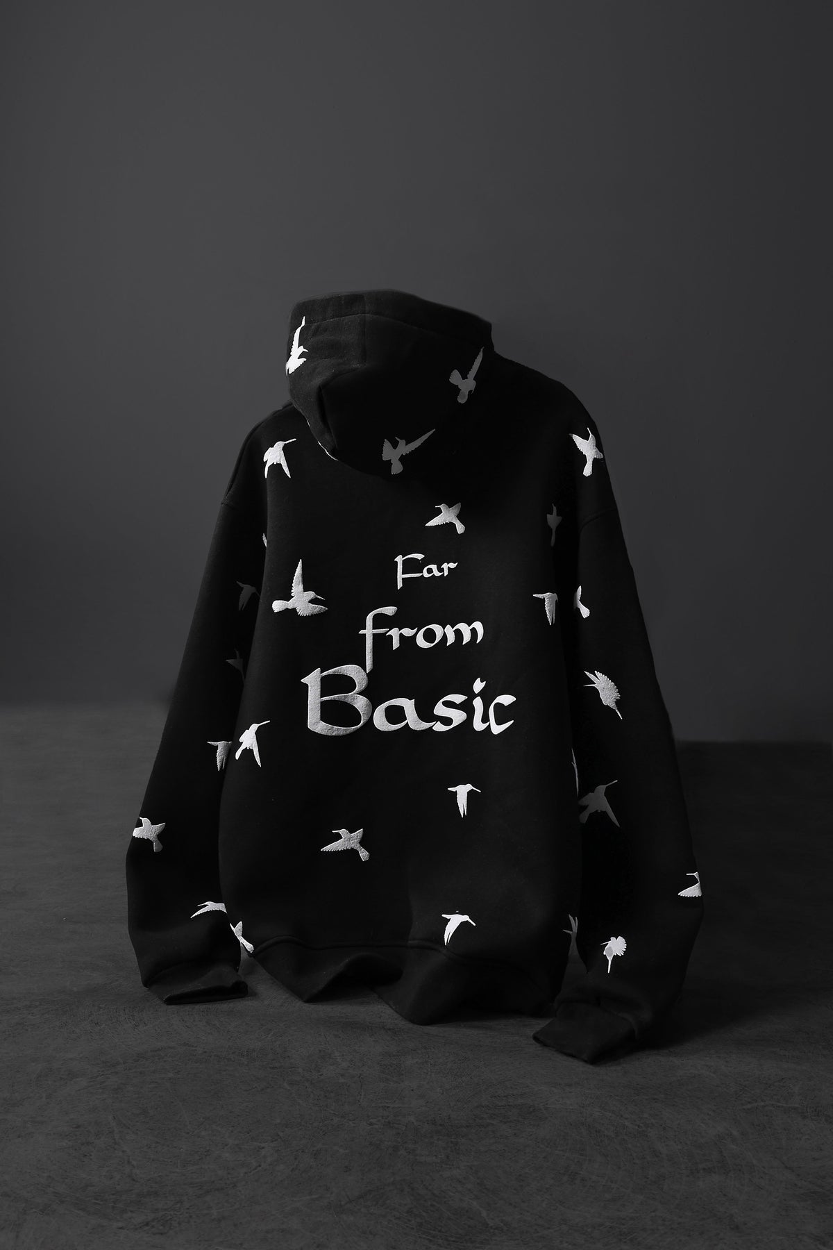 Far From Basic Oversized Hooded Sweatshirt
