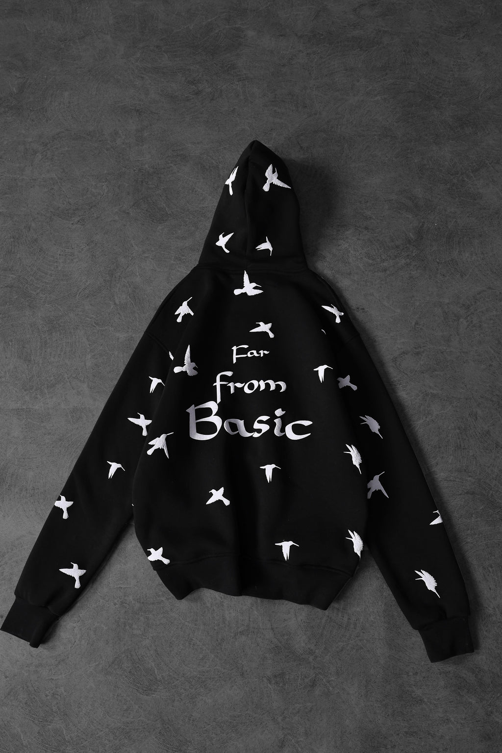 Far From Basic Oversized Hooded Sweatshirt