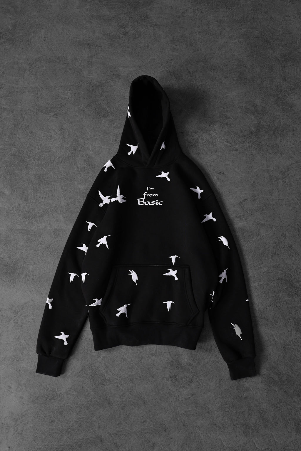 Far From Basic Oversized Hooded Sweatshirt