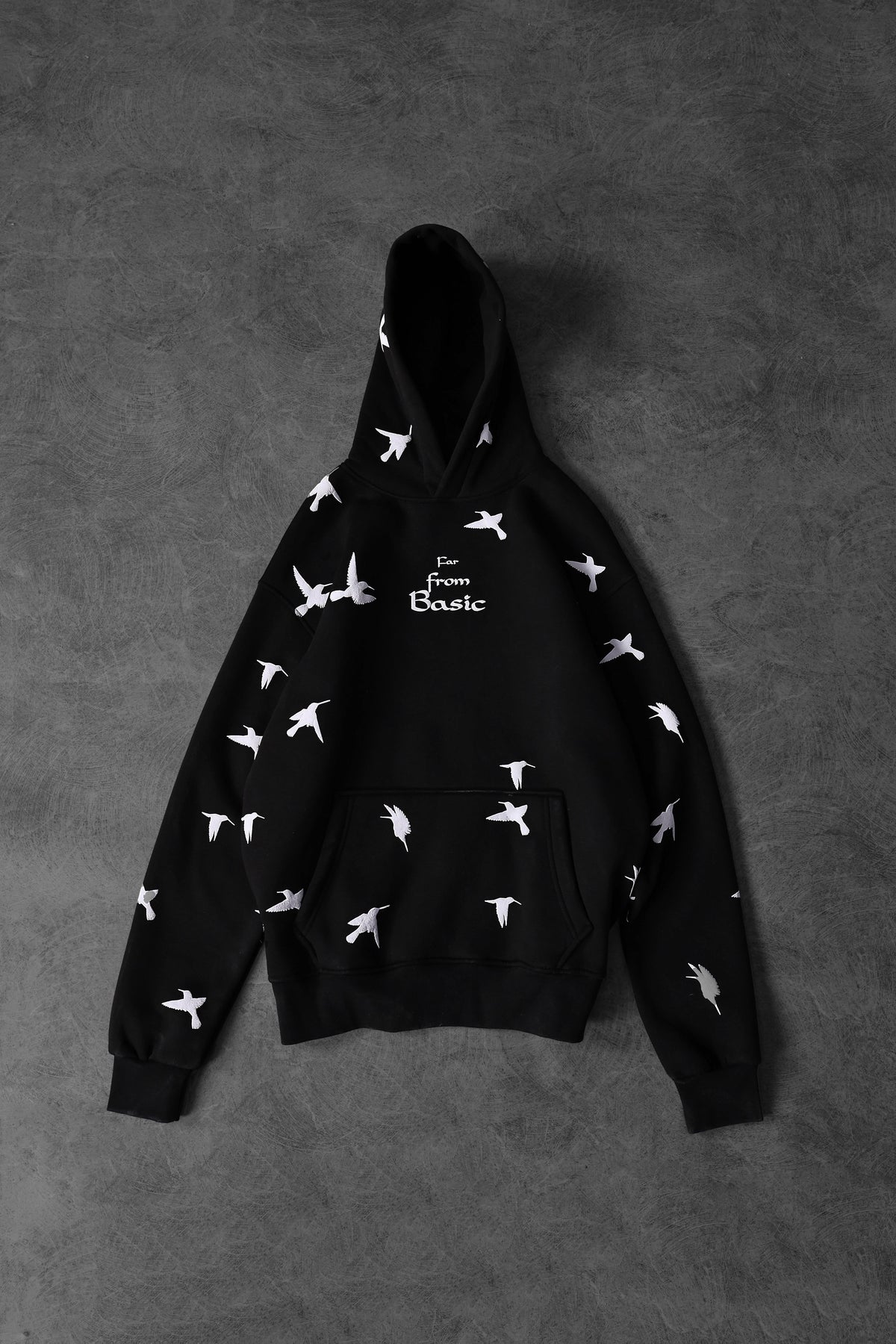 Far From Basic Oversized Hooded Sweatshirt