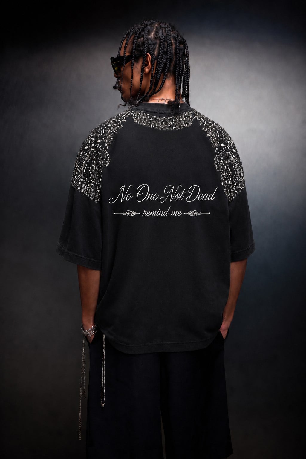 No One Not Dead Oversized Tee