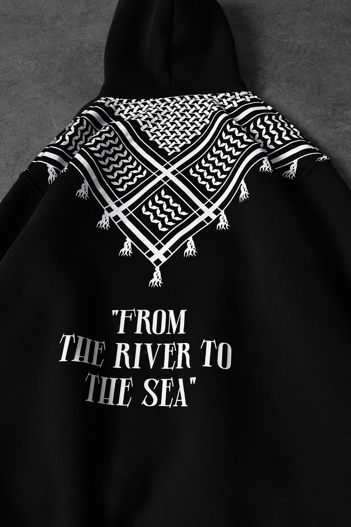 From The River To The Sea Oversized Hooded Sweatshirt
