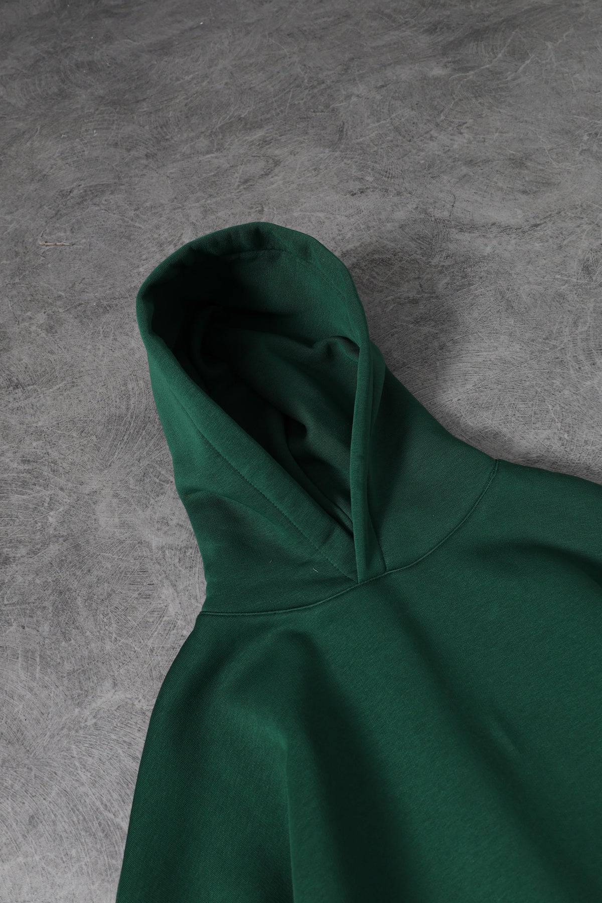 Plain Classic Oversized Hooded Sweatshirt