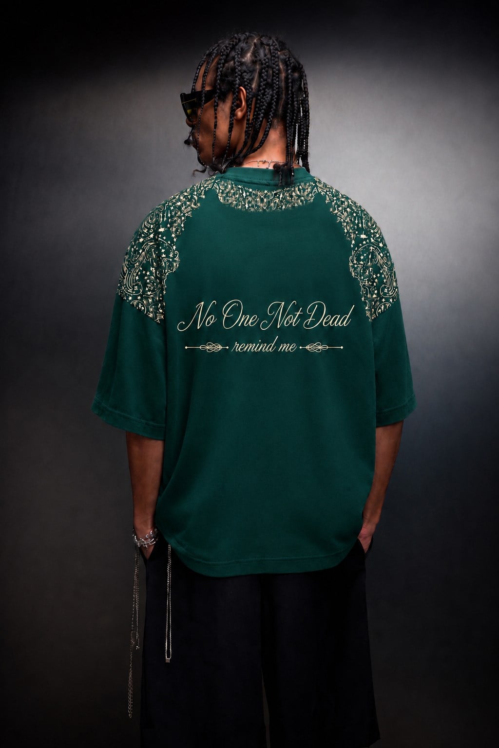 No One Not Dead Oversized Tee