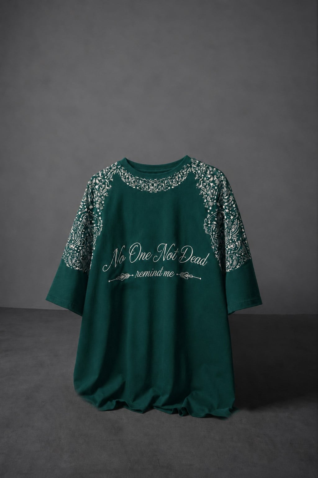 No One Not Dead Oversized Tee