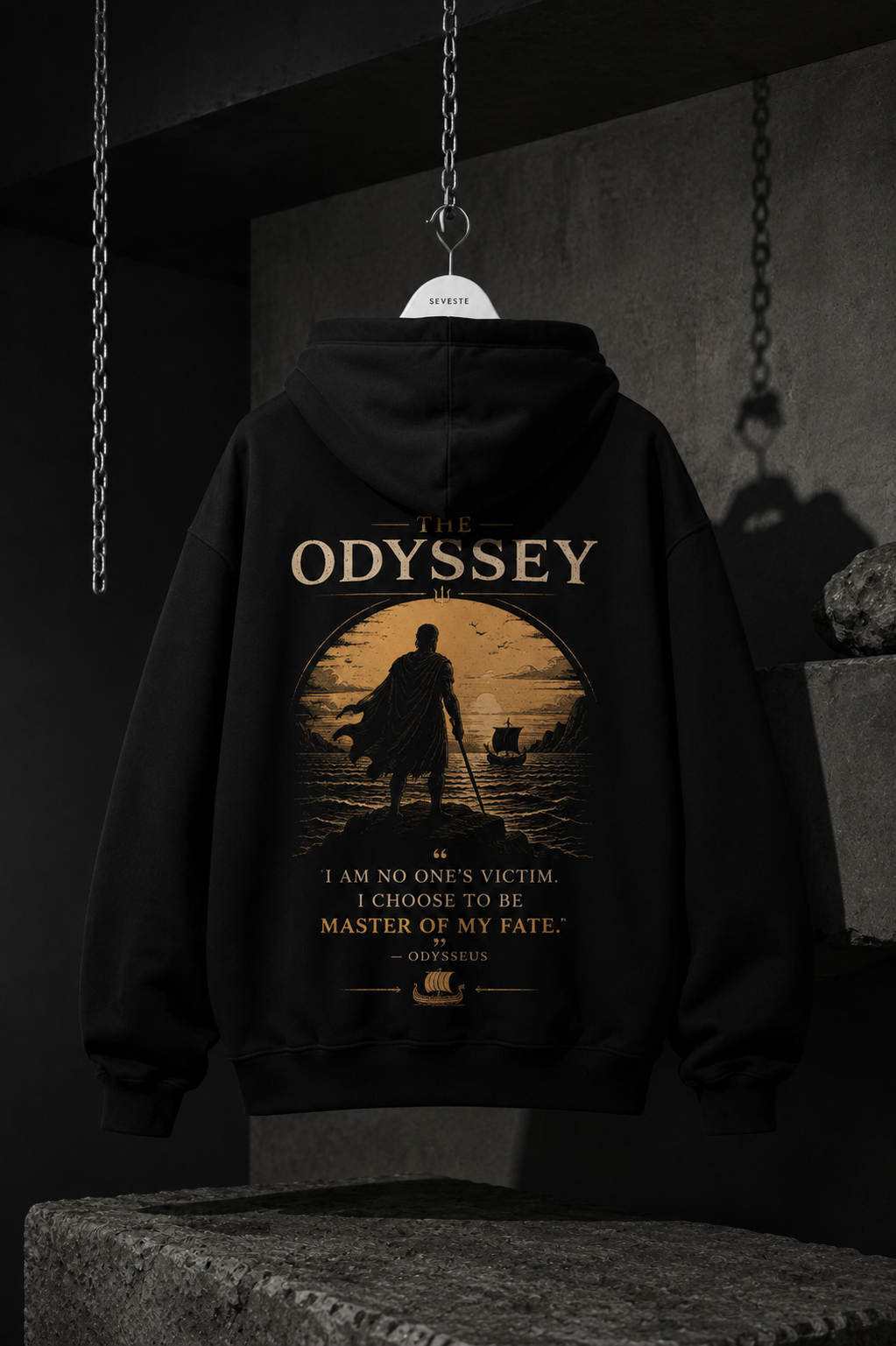 The Odyssey Oversized Hooded Sweatshirt