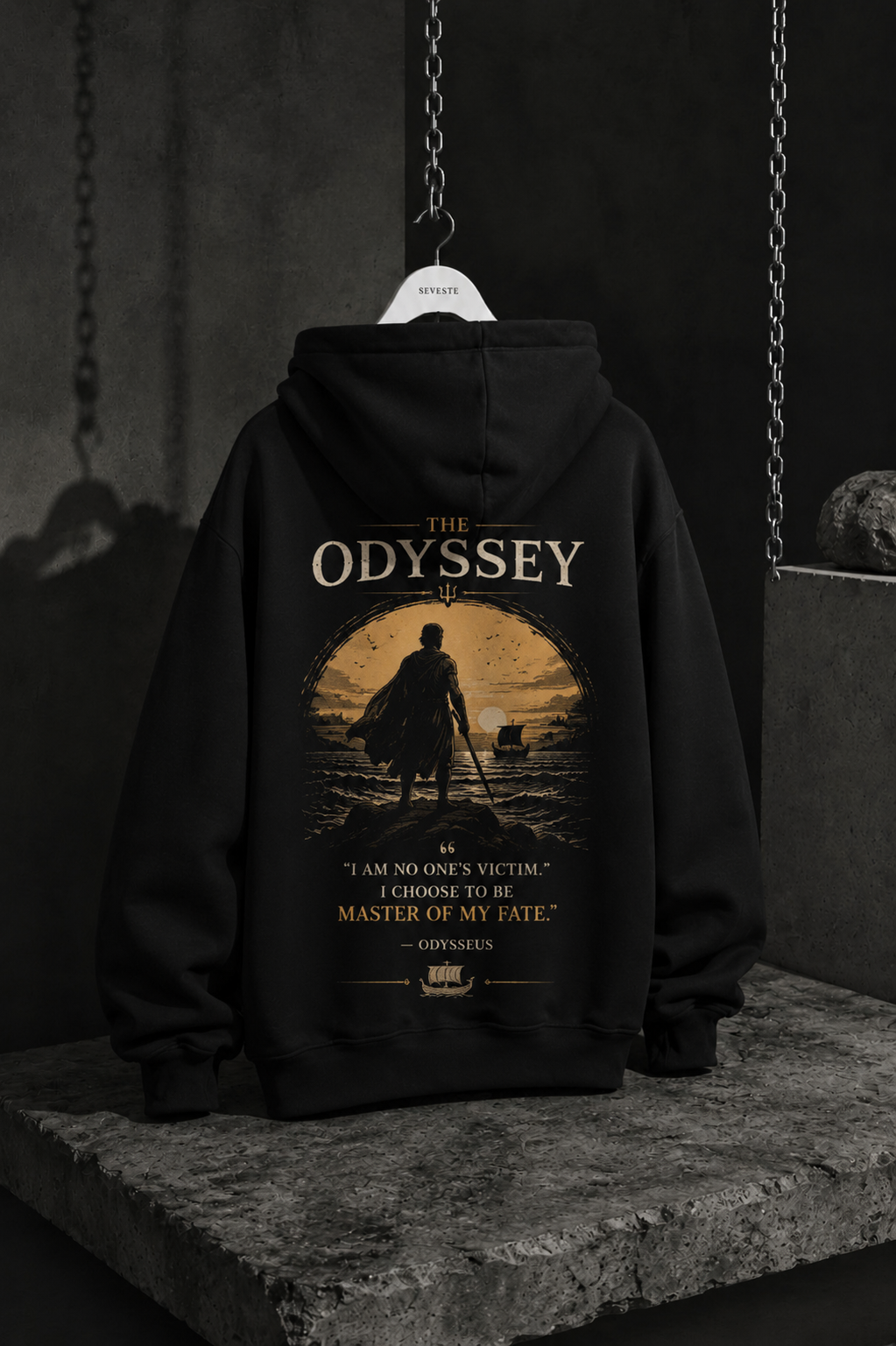 The Odyssey Oversized Hooded Sweatshirt