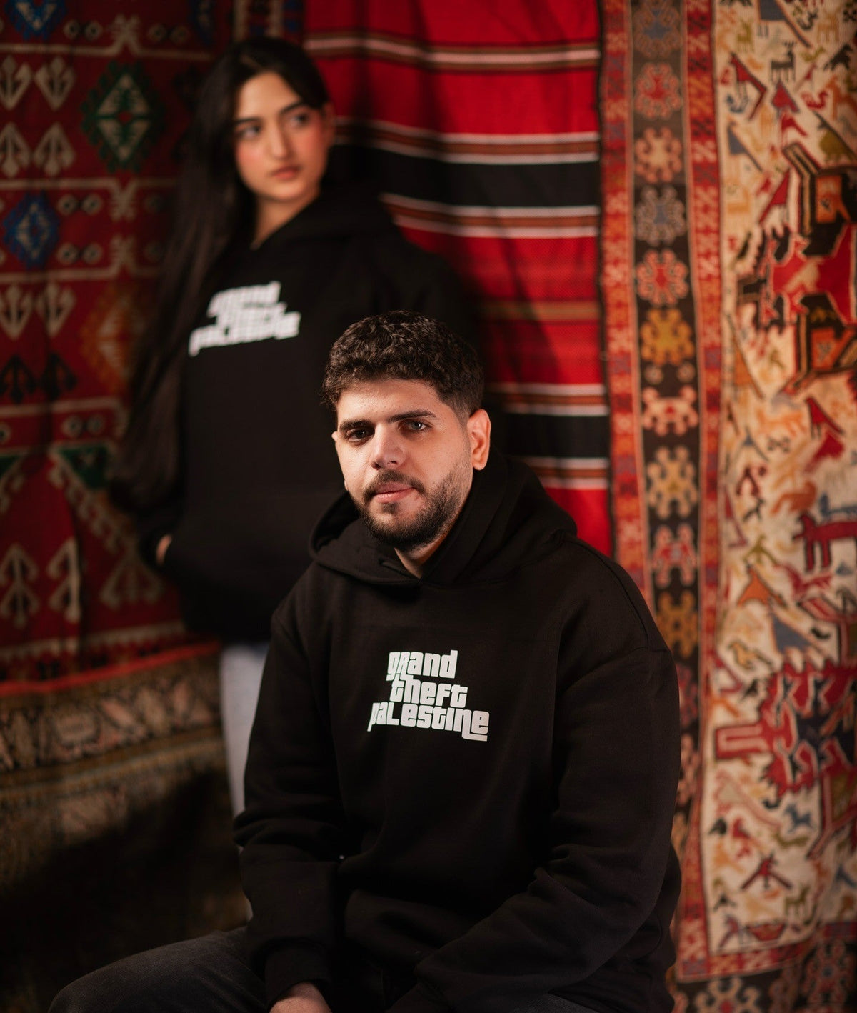 Grand Theft Freedom Oversized Hooded Sweatshirt