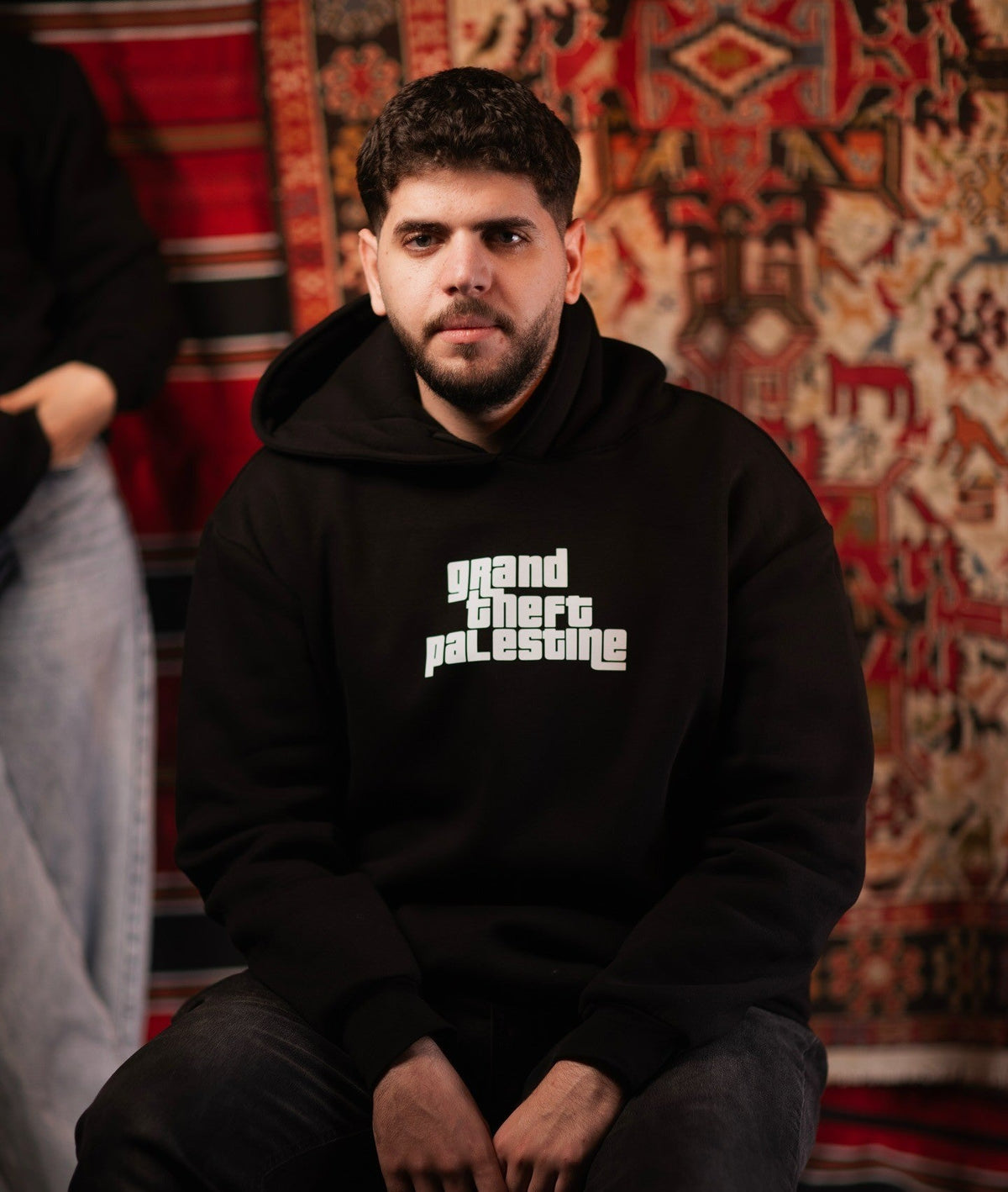 Grand Theft Freedom Oversized Hooded Sweatshirt