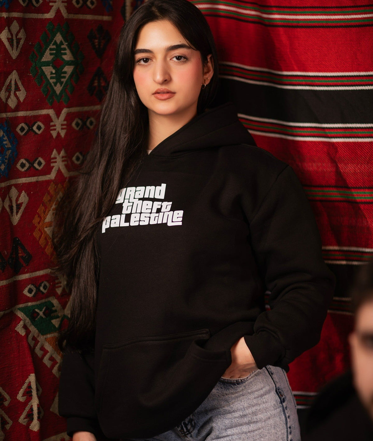 Grand Theft Freedom Oversized Hooded Sweatshirt
