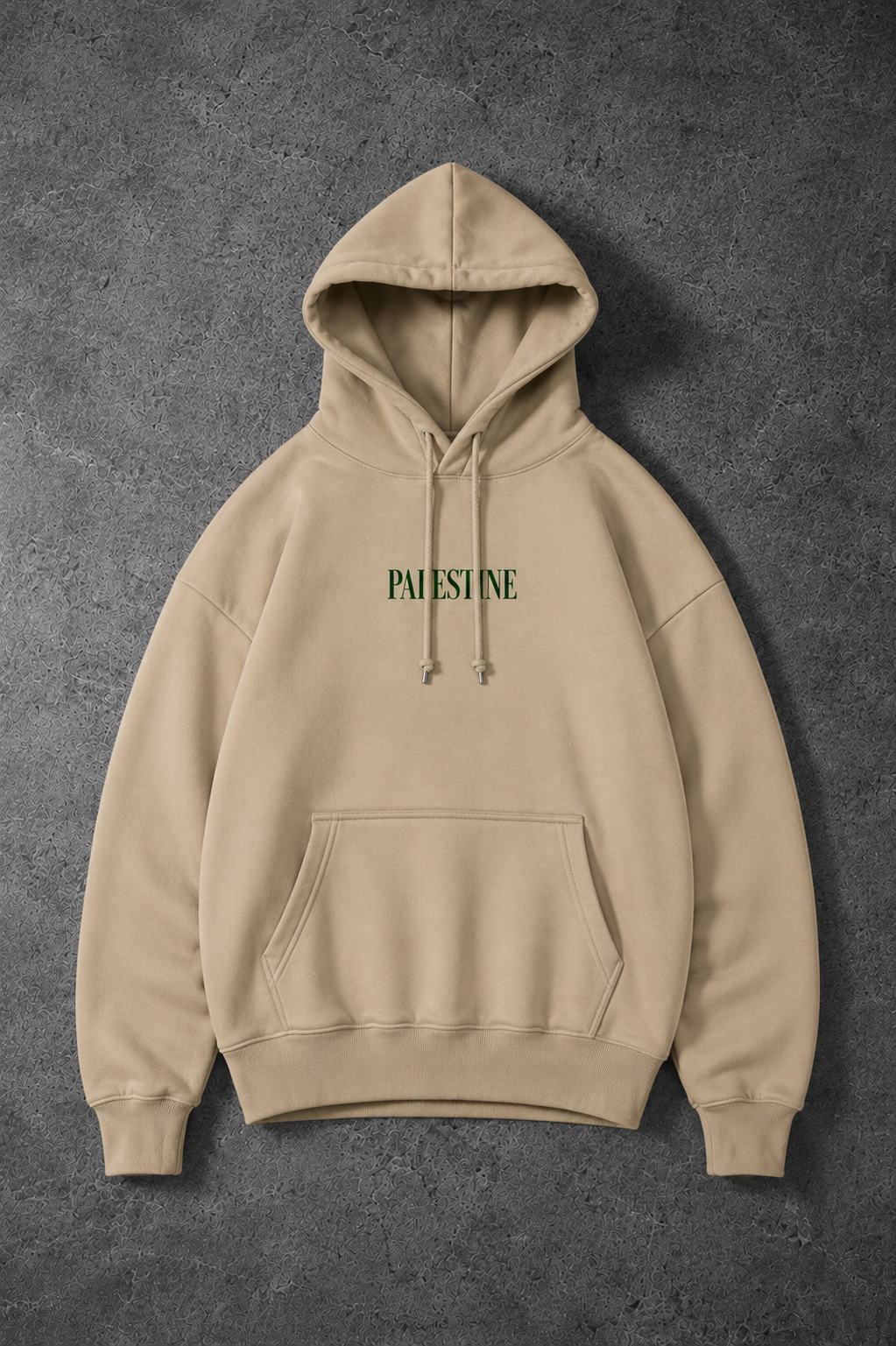Olive Tree Don't Bend Oversized Hooded Sweatshirt